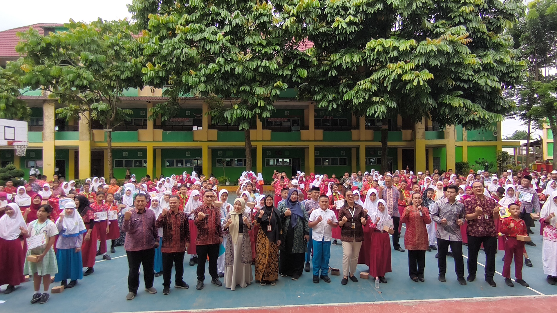 Inspektorat Daerah melaksanakan kegiatan Sosialisasi Anti-Korupsi bersama siswa-siswi SMP Negeri 7 Kota Jambi