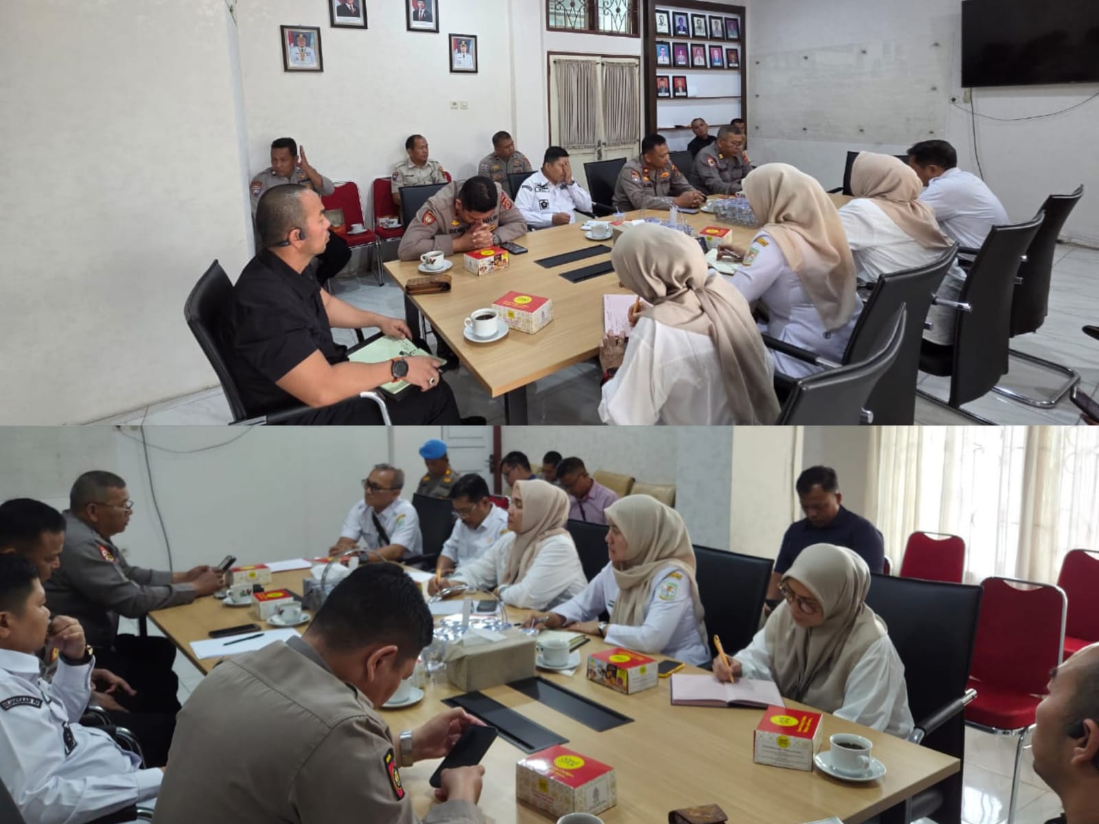 Unit Pemberantasan Pungli (UPP) Kota Jambi menggelar rapat koordinasi internal dalam rangka persiapan Rapat Kerja Lintas Sektoral UPP Kota Jambi Tahun 2025