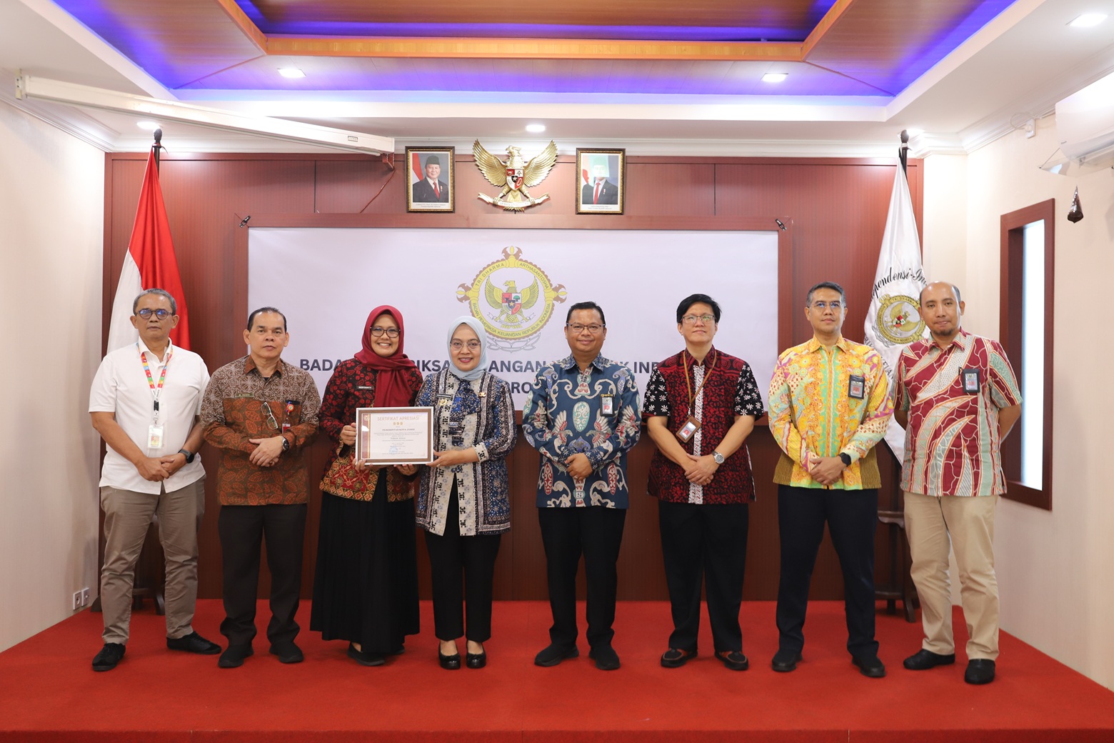 Pemerintah Kota Jambi Meraih Terbaik Kedua Penyelesaian TLHP Semester I Tahun 2024